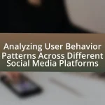 Analyzing User Behavior Patterns Across Different Social Media Platforms