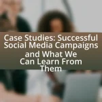 Case Studies: Successful Social Media Campaigns and What We Can Learn From Them