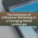 The Evolution of Influencer Marketing in a Changing Media Landscape