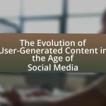 The Evolution of User-Generated Content in the Age of Social Media