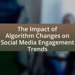 The Impact of Algorithm Changes on Social Media Engagement Trends