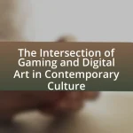 The Intersection of Gaming and Digital Art in Contemporary Culture
